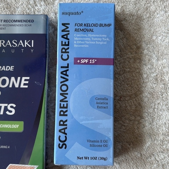 Brand New Lot of Silicone Scar Tape Sheets Advanced Treatment Scar Gel Cream - Picture 11 of 14